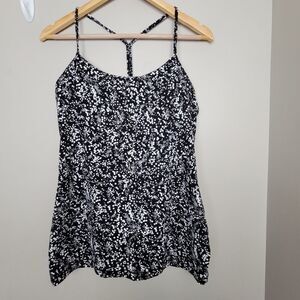 Lululemon Power Pose Tank Chirasu Black Black 10